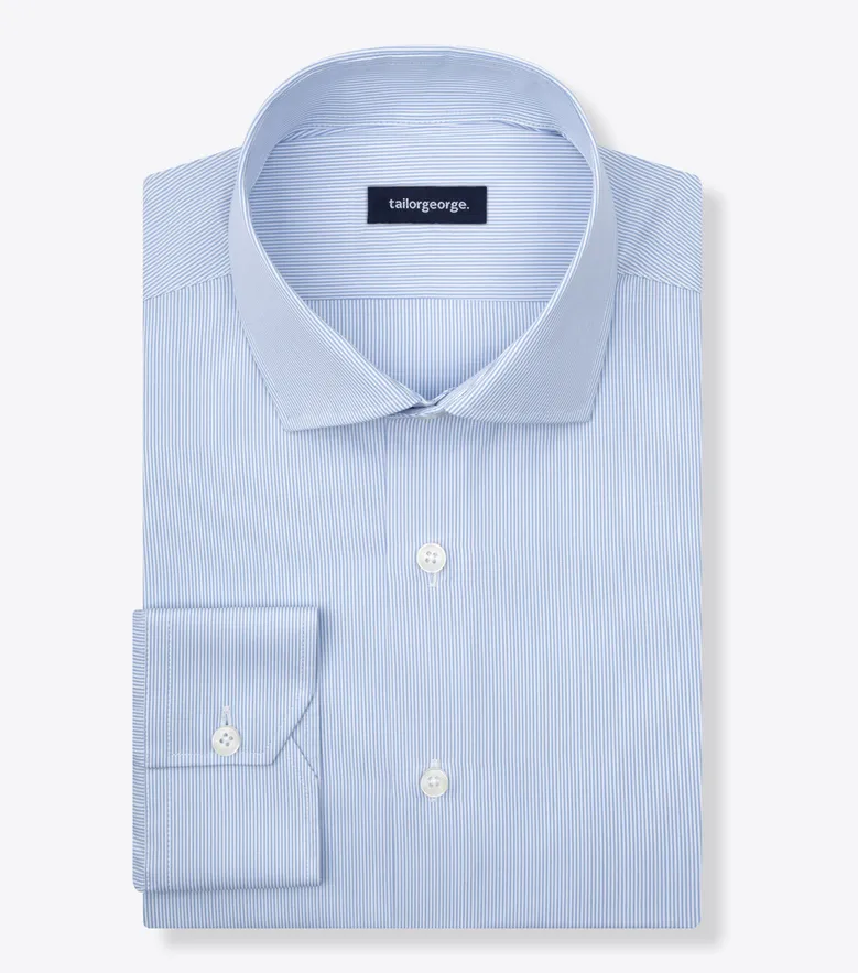 Chemise en popeline facile à repasser