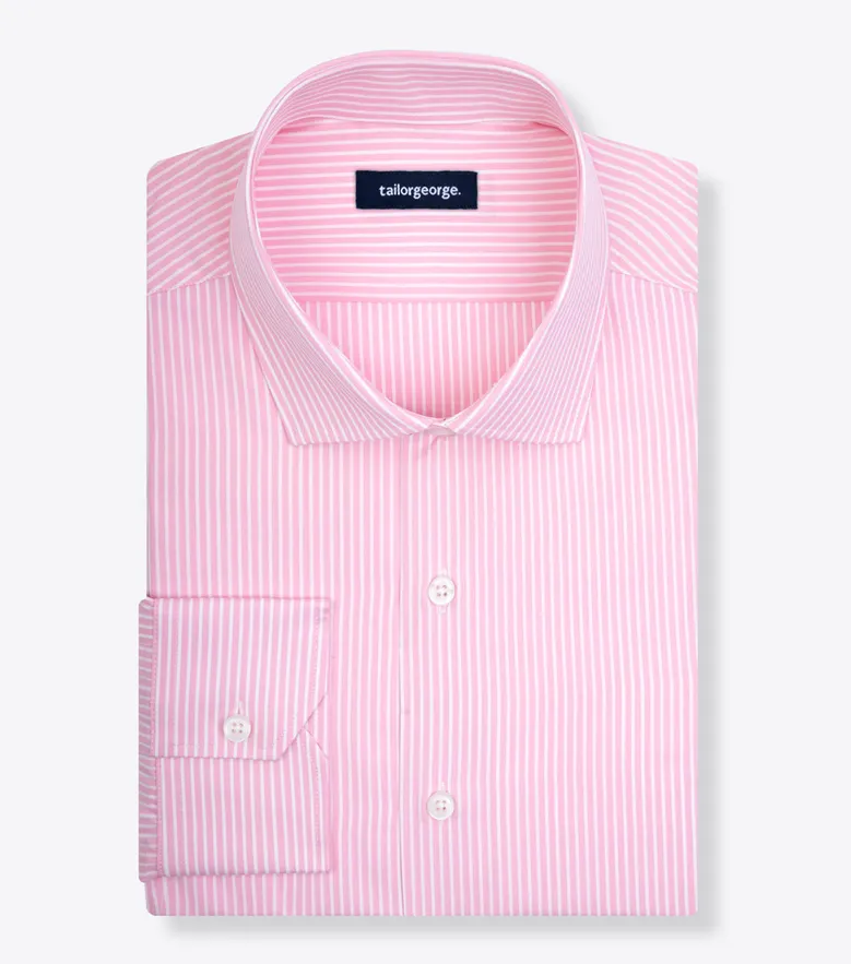 Chemise en popeline facile à repasser