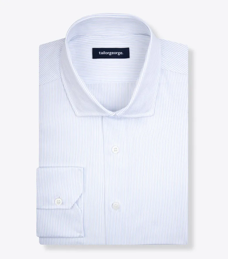 Chemise en popeline facile à repasser