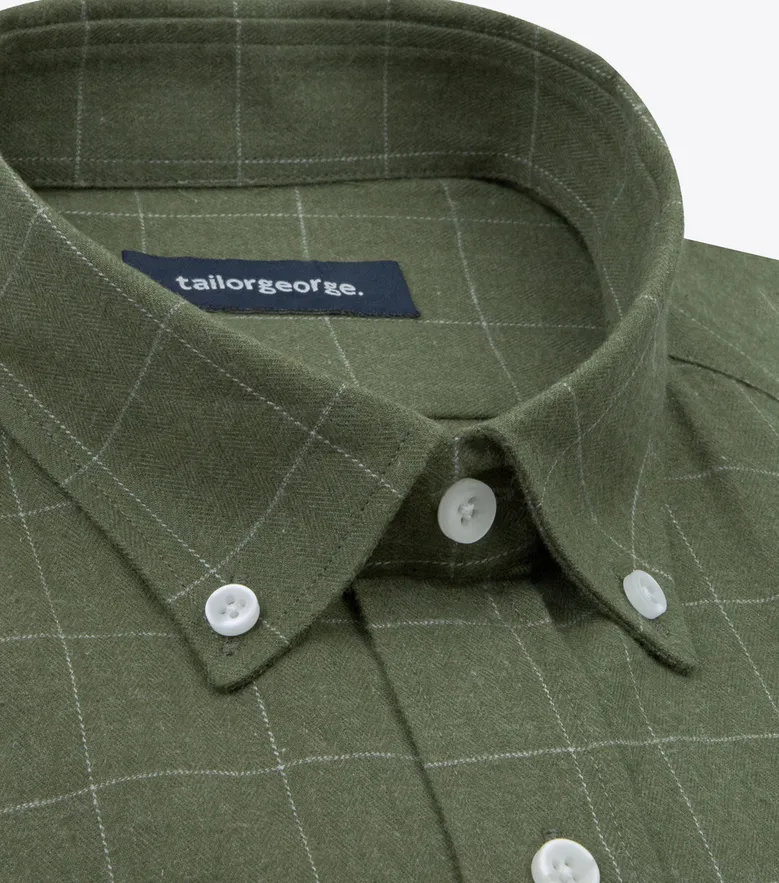 Chemise en flanelle légère et douce