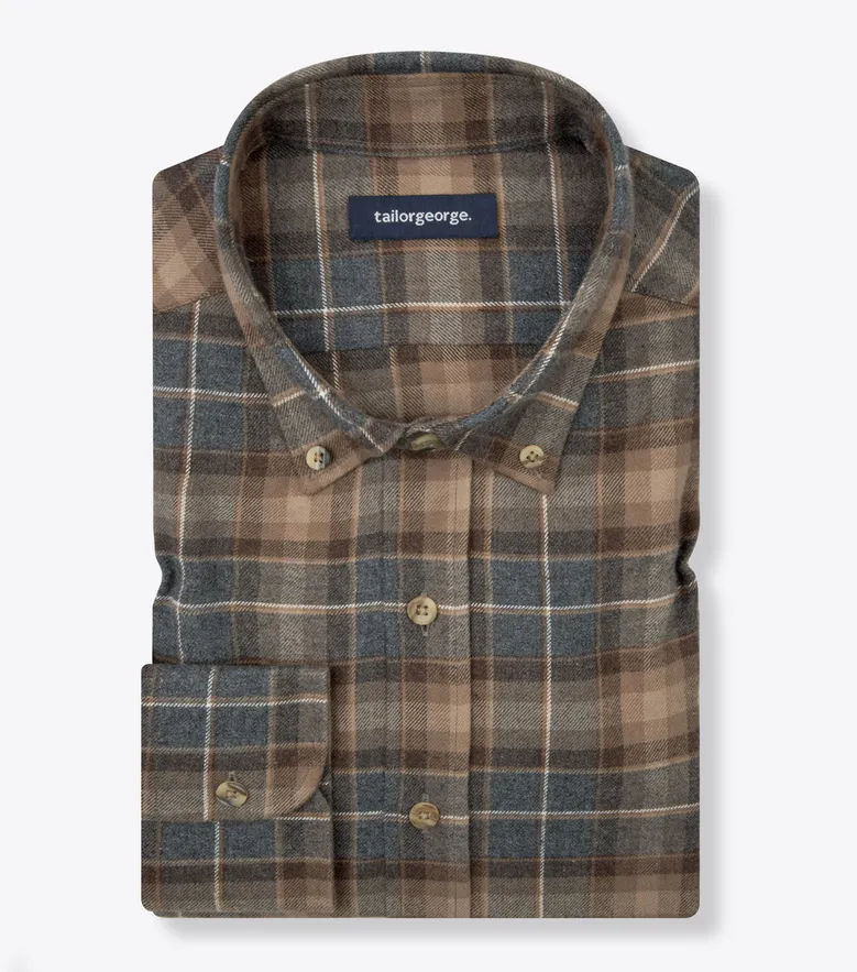 Chemise en flanelle épaisse