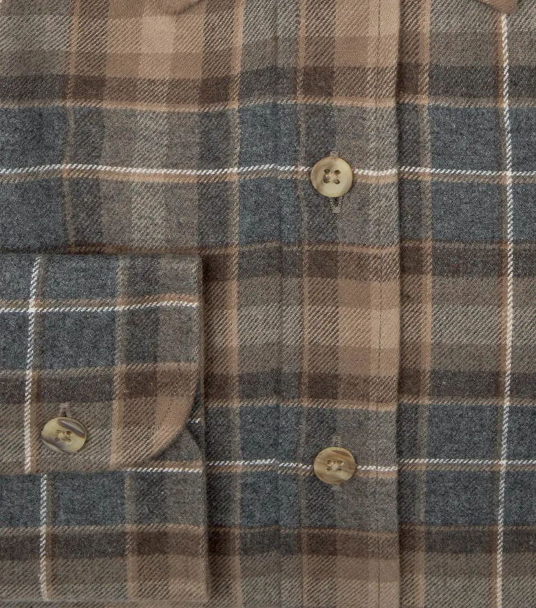 Chemise en flanelle épaisse