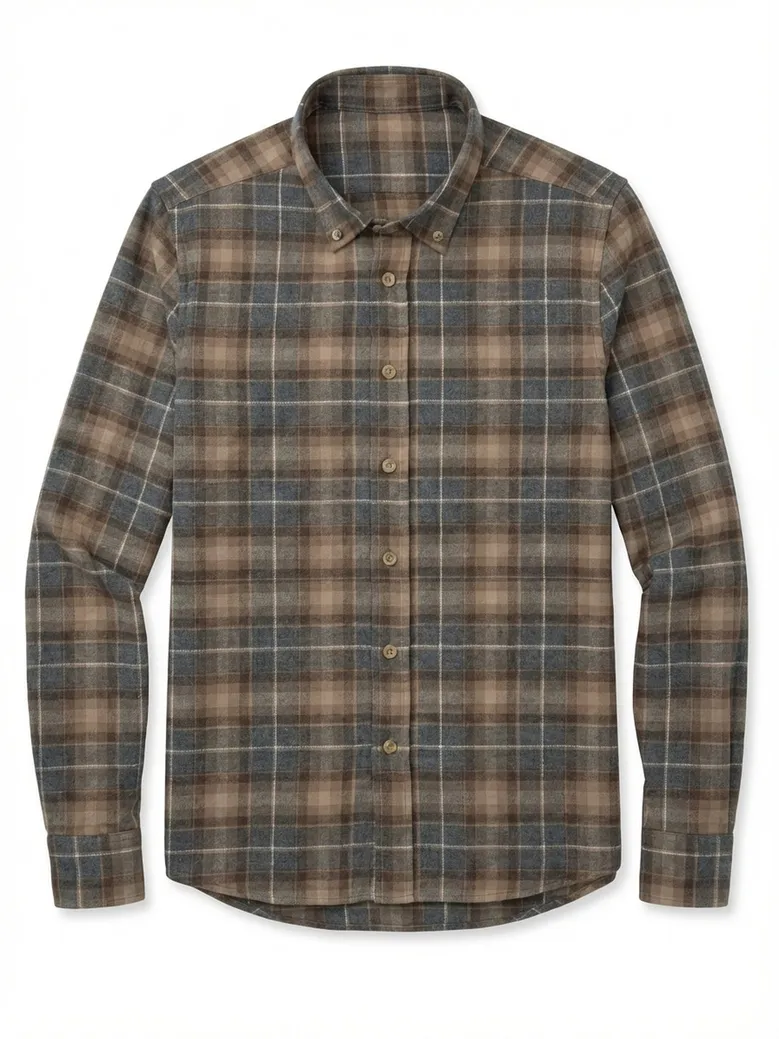 Chemise en flanelle épaisse