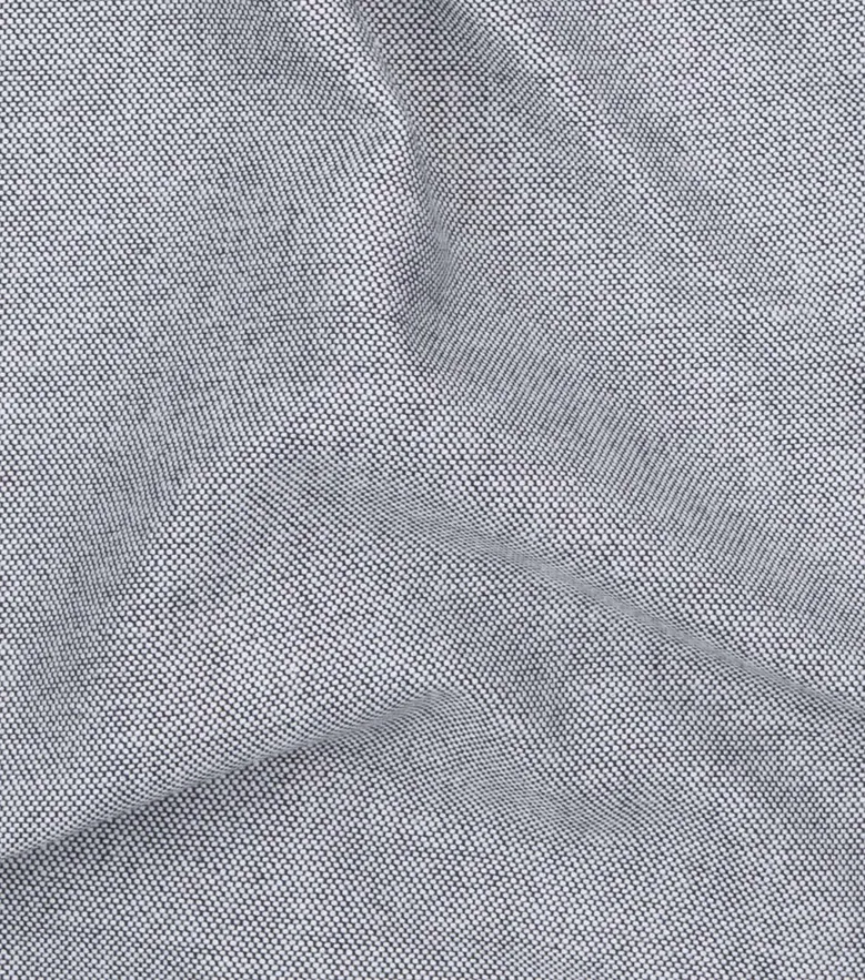 Chemise en Oxford sport gris uni