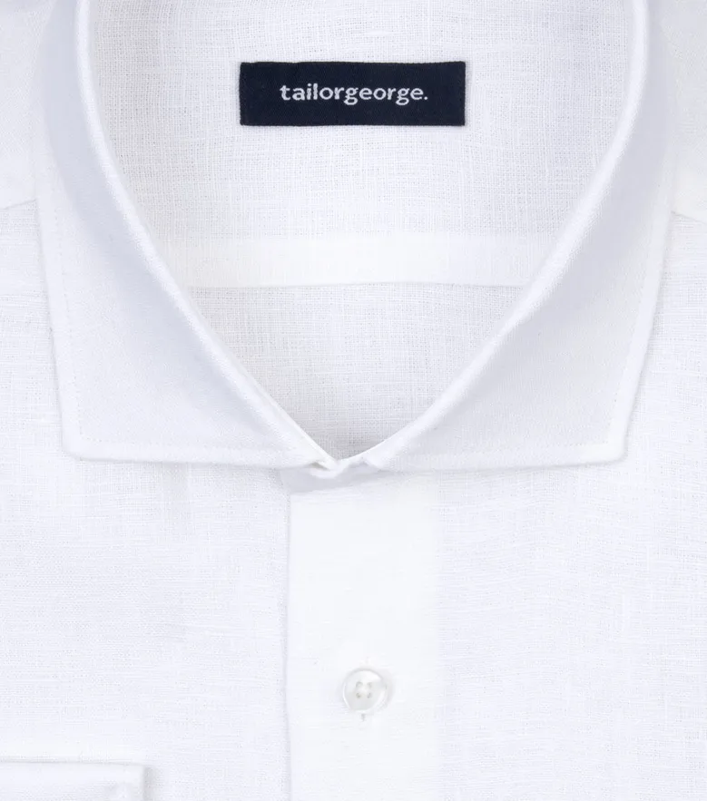 Chemise en lin épais