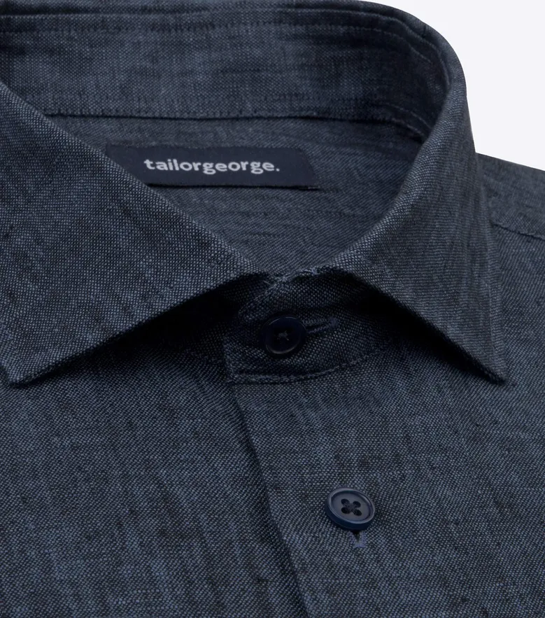 Chemise en lin épais