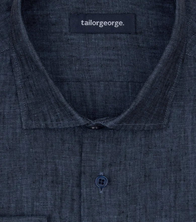 Chemise en lin épais