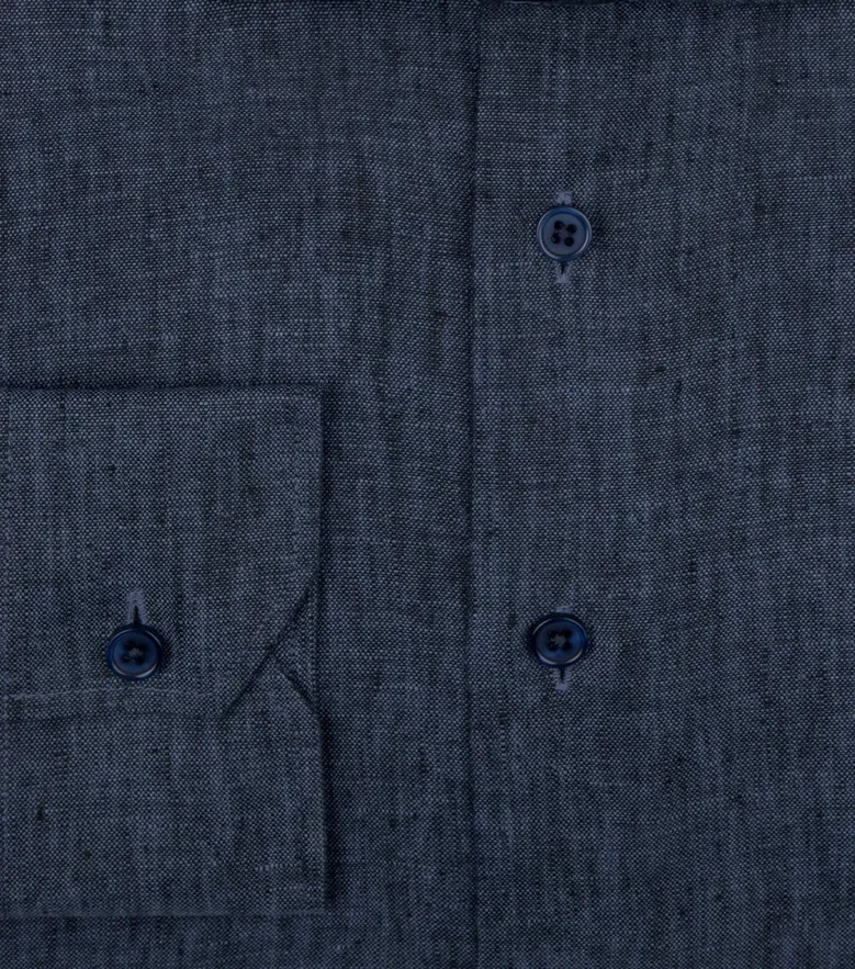 Chemise en lin épais