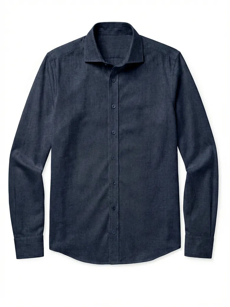 Chemise en lin épais