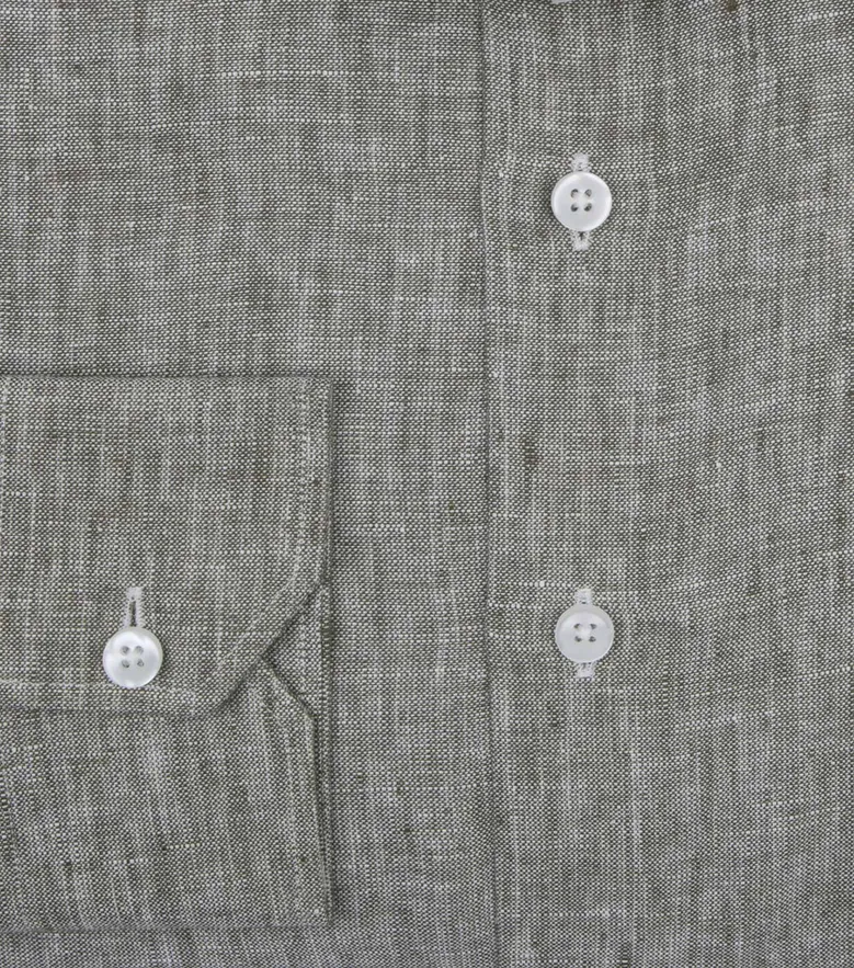 Chemise en lin épais