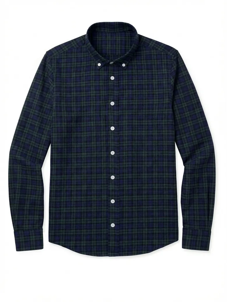 Chemise en flanelle légère et douce