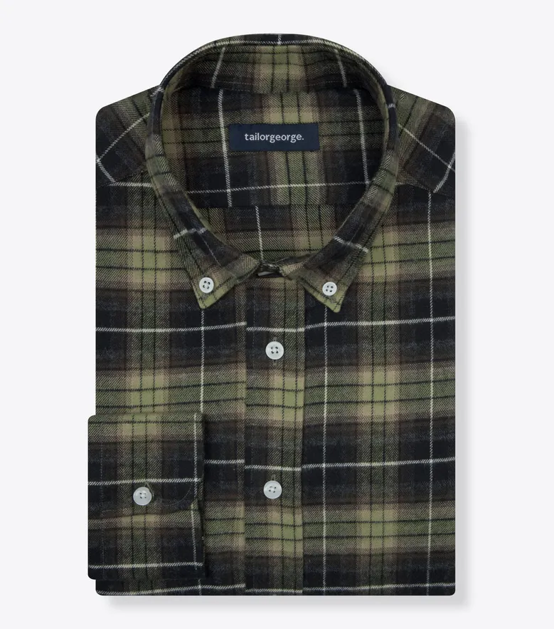 Chemise en flanelle épaisse