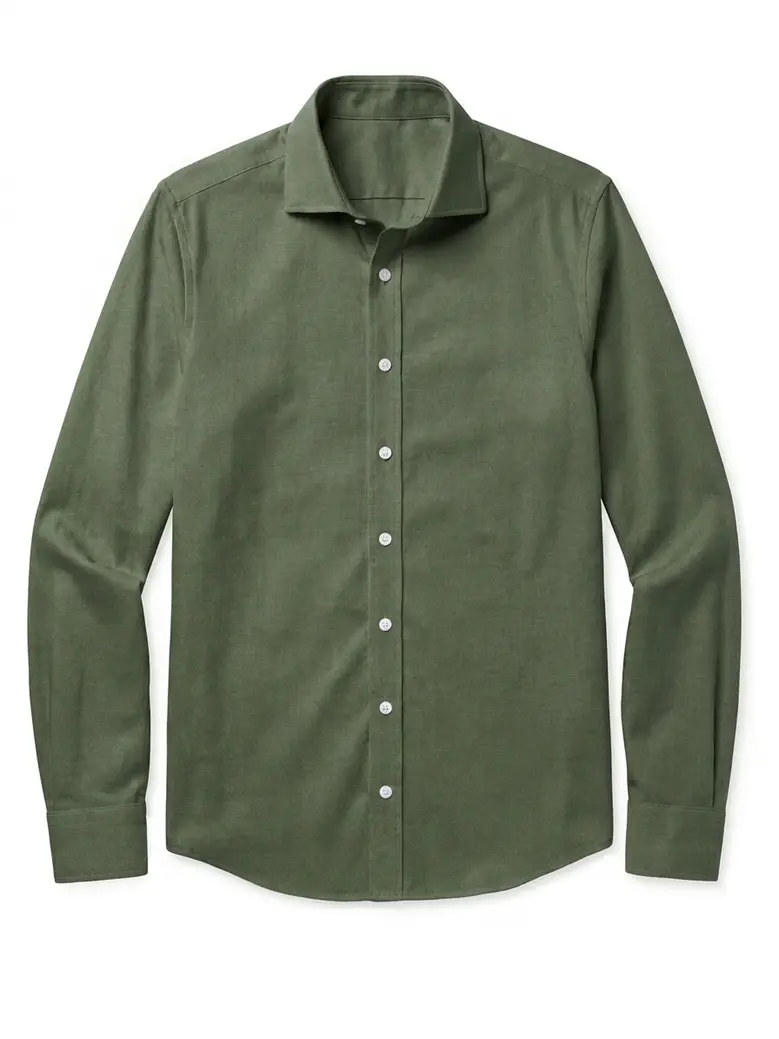 Chemise en lin épais