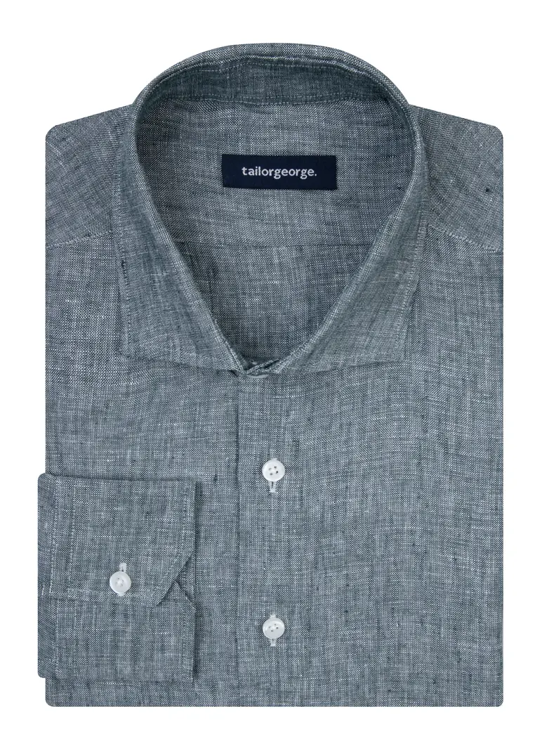 Chemise en lin épais