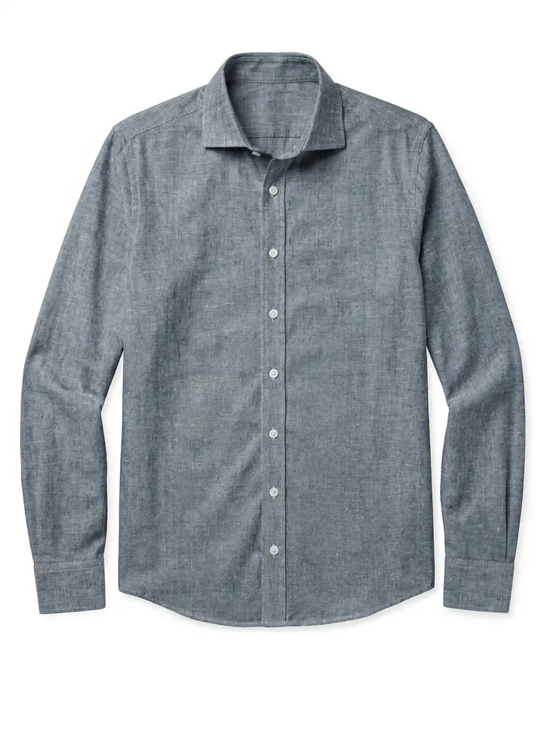 Chemise en lin épais