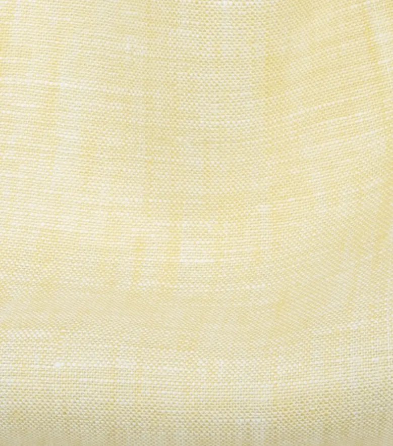 Chemise en Lin uni Jaune