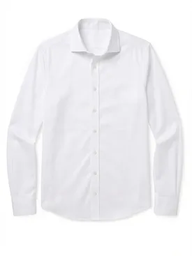 Chemise en twill facile à repasser