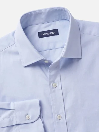 Chemise en pinpoint facile à repasser