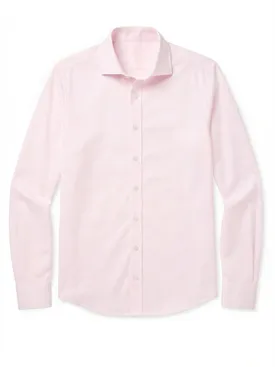 Chemise en popeline facile à repasser