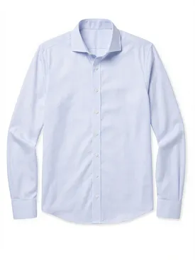 Chemise en popeline fine