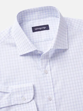 Chemise en popeline fine
