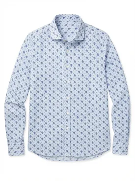 Chemise en popeline imprimée
