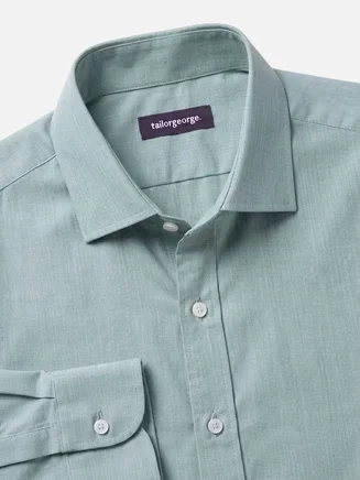 Chemise en fil-à-fil facile à repasser