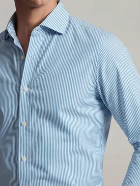 Chemise en popeline facile à repasser