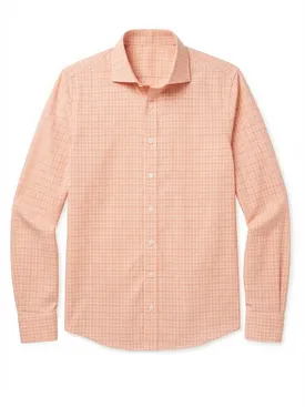 Chemise en popeline facile à repasser