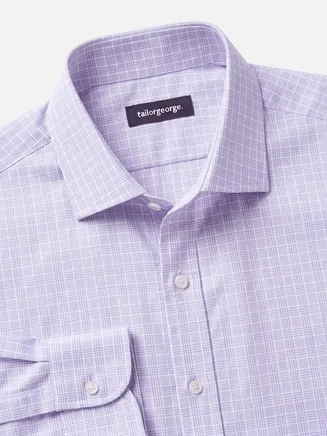 Chemise en popeline facile à repasser