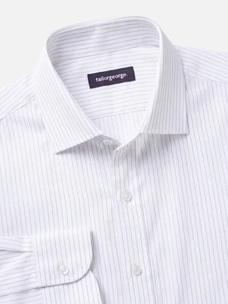 Chemise en popeline facile à repasser