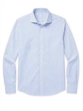 Chemise en popeline facile à repasser