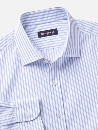 Chemise en popeline facile à repasser