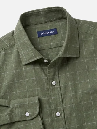 Chemise en flanelle légère et douce