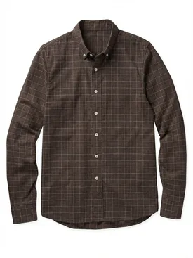 Chemise en flanelle légère et douce