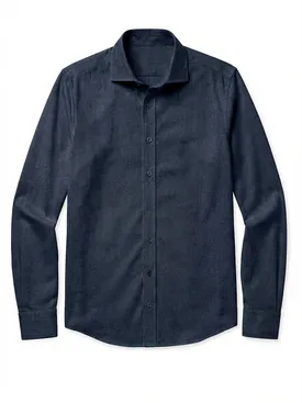 Chemise en lin épais et résistant