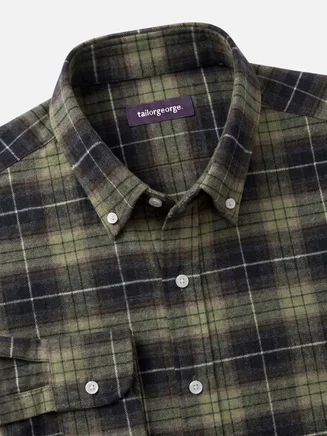Chemise en flanelle épaisse
