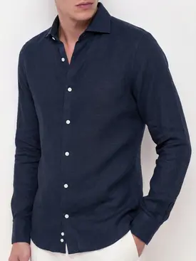 Chemise en lin épais et résistant